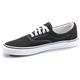 Vans Unisex Adults Era Classic Canvas Low-Top Trainers, Black, 10.5 UK (45 EU)