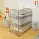 Desktop Storage Box Drawer Type Dustproof Clear Plastic Storage Box Stackable Floding DIY Storage