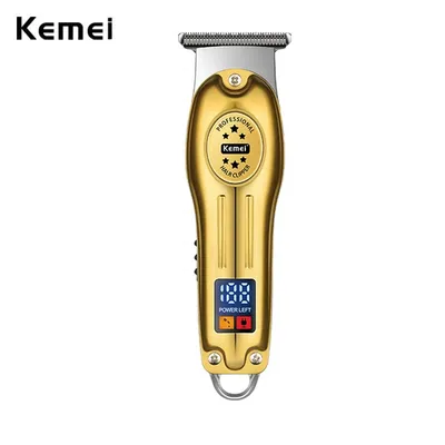 Kemei tondeuse à cheveux professionnelle électrique sans fil Rechargeable Kit de coupe de cheveux