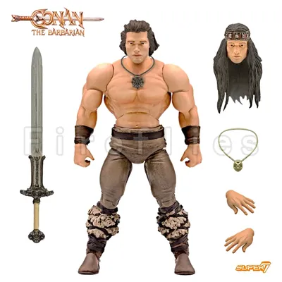 Figurine de Conan le Barbare Ultimates 7 pouces Smile 7 modèle de dessin animé pour cadeau