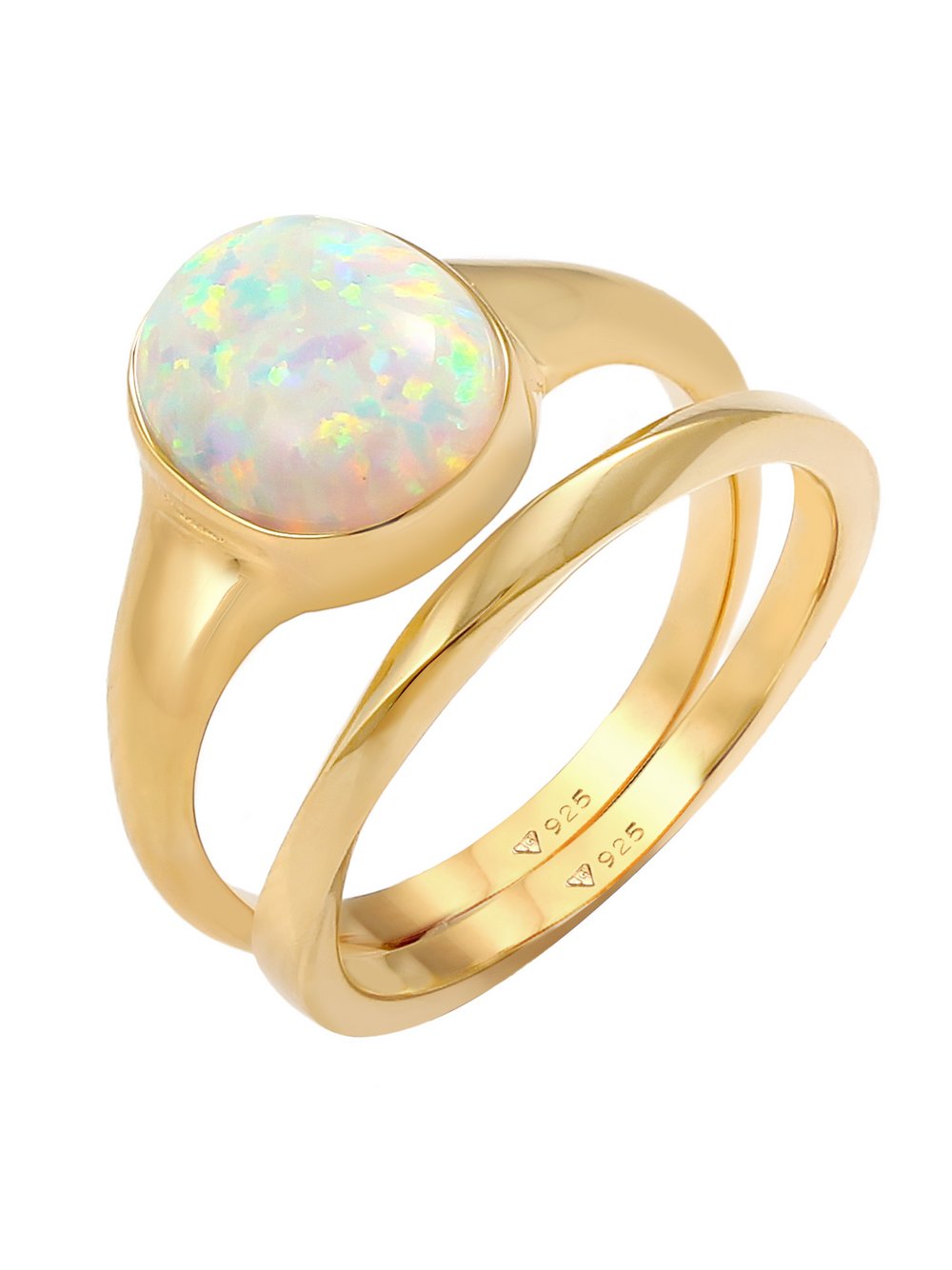 Elli Ring Damen gold, 54 Image