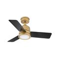 Hinkley Lighting Chet Outdoor Rated 36 Inch Ceiling Fan with Light Kit - 905236FHB-LWA