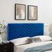 Mercy Chevron Tufted Performance Velvet King/California King Headboard