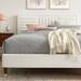 Sofia Channel Tufted Performance Velvet Queen Platform Bed