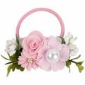 Hair Accessories for Girls Children s Simulated Flower Hair Circle Wind Flower Headband Simple And Fresh Children s Hair Rope Hair Circle Bow Elastics Hair Ties Stretchy Rubber Slim for Women Girls