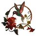 bird of metal Wall Hanging Garden Outdoor Fence Art Patio Sculptures Hanging Decorations Porch Living Room