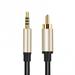 3.5mm to Male RCA Adapter Lotus-head Audio Transmission with Pure Sound for Stereo Receiver Speakers Projector 2M