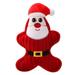 Santa Claus Molar Bite Toy Dog Cat Stuff Toy Cute Pet Vocal Plush Toy