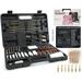 NaTiddy 212 Pieces Deluxe Universal Gun Cleaning Kit for Hand Guns Rifles and Shotguns with Carry Case Gun Pad