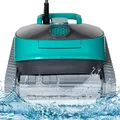 SereneLife Automatic Robot Pool Cleaner Pool Cleaning Robot with Three Motors Cleans up to 50ft.