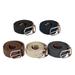 Elastic Mens Belt 1 3/8 Width Stretch Elastic Casual Woven Golf Belt for Men Jeans Shorts Pants