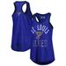 Women's G-III 4Her by Carl Banks Royal St. Louis Blues First Base Racerback Scoop Neck Tank Top