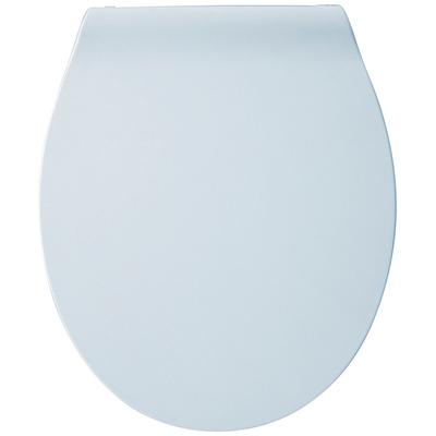 WC-Sitz SANOTECHNIK "SLIM", weiß, B:5cm, Duroplast, Polyvinylchlorid (PVC), WC-Sitze, mit Softclose-Funktion