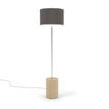 Seascape Lamps Riff 60" Floor Lamp Metal in Gray | 60 H x 16 W x 16 D in | Wayfair SL_Riff_Maple_H