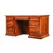 Forest Designs Executive Desk Wood in Brown | 30 H x 72 W x 28 D in | Wayfair B1049-TS