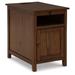 Signature Design by Ashley Treytown 24" Tall End Table Wood in Brown | 24 H x 16 W x 23.75 D in | Wayfair T300-117