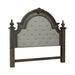 One Allium Way® Denico Panel Headboard Upholstered/Wood & Upholstered/Polyester in Brown | 76 H x 83 W x 8 D in | Wayfair