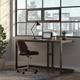 Trent Austin Design® Gorlest Solid Acacia Wood Modern Industrial Desk Wood/Metal in Black/Brown | 31 H x 60 W x 24 D in | Wayfair