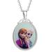 Disney Jewelry | Disney Frozen Best Sisters Silver Pendant Necklace | Color: Silver | Size: Os