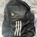 Adidas Bags | Adidas League 3 Stripes Backpack | Color: Black | Size: Os