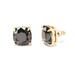 Kate Spade Jewelry | Kate Spade Square Small Stud Earrings In Black/Clear & Gold | Color: Black/Gold | Size: Os