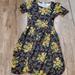 Lularoe Dresses | Lularoe Dress Bogo | Color: Blue/Gold | Size: S