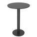 Wade Logan® Artemizia Aluminum Bar Outdoor Table Metal in Gray | 43 H x 30 W x 30 D in | Wayfair E927A6A218BC44FFBB372711E6FADF48