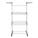 Rebrilliant 4-Tier Clothes Drying Rack Folding Clothes Rail Metal in Gray | 67.72 H x 29.92 W x 19.69 D in | Wayfair