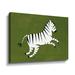 Union Rustic Zebra - Print on Canvas in White | 36 H x 48 W x 2 D in | Wayfair 6FE9DF2DFEB34C3AA0A6475B235D9B17