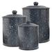 Brayden Studio® Granite Enamelware Canisters Set Red Metal in Blue | 7.5 H x 6 W in | Wayfair 7E5C0D41F56D4CE490FDCD208DCE4CDC