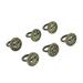 Zeckos Set Of 6 Bronze Cast Iron Compass Rose Napkin Rings Decorative Nautical Dining Decor in Gray | 2 H x 1.75 W x 2 D in | Wayfair DW72134