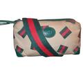 Gucci Bags | Gucci Tennis 1989 Sherry Web Striped Clutch Wristlet Crossbody Authentic Bag | Color: Green/Red | Size: Os