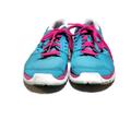 Nike Shoes | Nike Running Shoes Aqua, Pink Girls Youth Size 7y | Color: Blue/Pink | Size: 7g