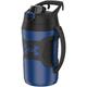 Under Armour Playmaker Sport Jug, Water Bottle with Handle, Foam Insulated & Leak Resistant, 64oz, Royal/Black