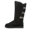 BEARPAW Women's Violet Boot | Women's Boot Classic Suede | Women's Boots | Comfortable Winter Boot, Black, 7 UK