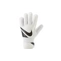 Nike NK GK Match JR-FA20 Unisex Children's Football Gloves, White/Black/Black, Size: S (Manufacturer's Size: 4)