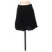 Hollister Casual A-Line Skirt Mini: Black Solid Bottoms - Women's Size Small