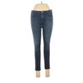 Adriano Goldschmied Jeggings - Low Rise: Blue Bottoms - Women's Size 28