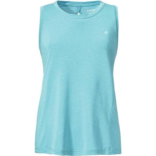 SCHÖFFEL Damen Shirt Top Herzogstand L, Größe 42 in Blau