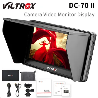 VILTROX – moniteur LCD TFT 7 pouces avec entrée/sortie HDMI pour appareils photo DSLR Canon