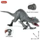 Oenux – figurines de dinosaure Jurassic en PVC 29x8x10cm personnage de Savage Indominus Rex