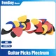 Plectres de guitare ABS mat lisse Plectra Standard multicolore pour guitare basse Ukulele