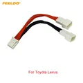 FEELDO – câble de séparation 1 à 2 pour voiture adaptateur d'interface Audio Radio harnais pour