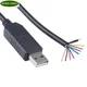 Adaptateur de communication USB vers RS232 série 9 fils câble Pinout FTDI puce port pilote