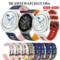 20 22MM Bracelet En Silicone Pour Huawei Montre GT/GT2 GT3 Pro 42 43mm 46mm/GT2 Pro Montre