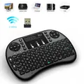 Rii i8 + Mini clavier rétro4.2 anglais sans fil TouchSub 2.4 mesurz Google Android Smart TV Box