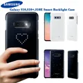 Smart LED Cover pour Samsung Galaxy S10Plus S10E S10 S10 Plus SM-G9730 SM-G9750 G9750 Emotional Led