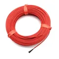 Câble chauffant à infrarouge fil en fibre de carbone de 20 m 12 k 33 ohm 2.0mm ligne hotline