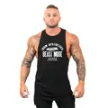 Gilet de gymnastique sans manches pour homme t-shirt à bretelles vêtement de Fitness