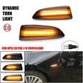 Clignotant dynamique ambre à LED feu de position latéral Opel Astra J Astra K Zafira C Insignia B